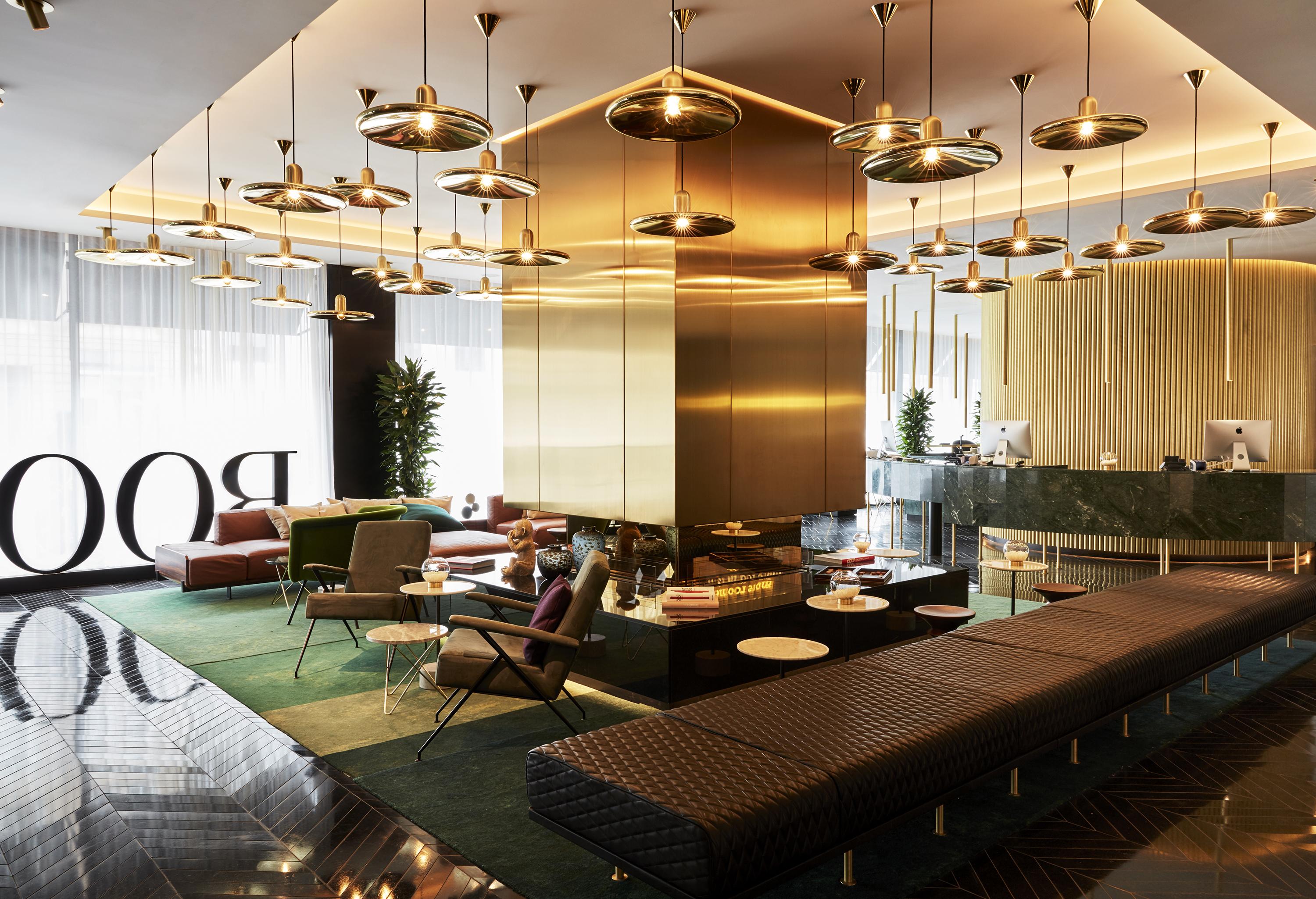 รูมเมอร์ส มิวนิค ออโตกราฟ คอลเลคชั่น Hotel มิวนิก ภายนอก รูปภาพ The lobby of the hotel
