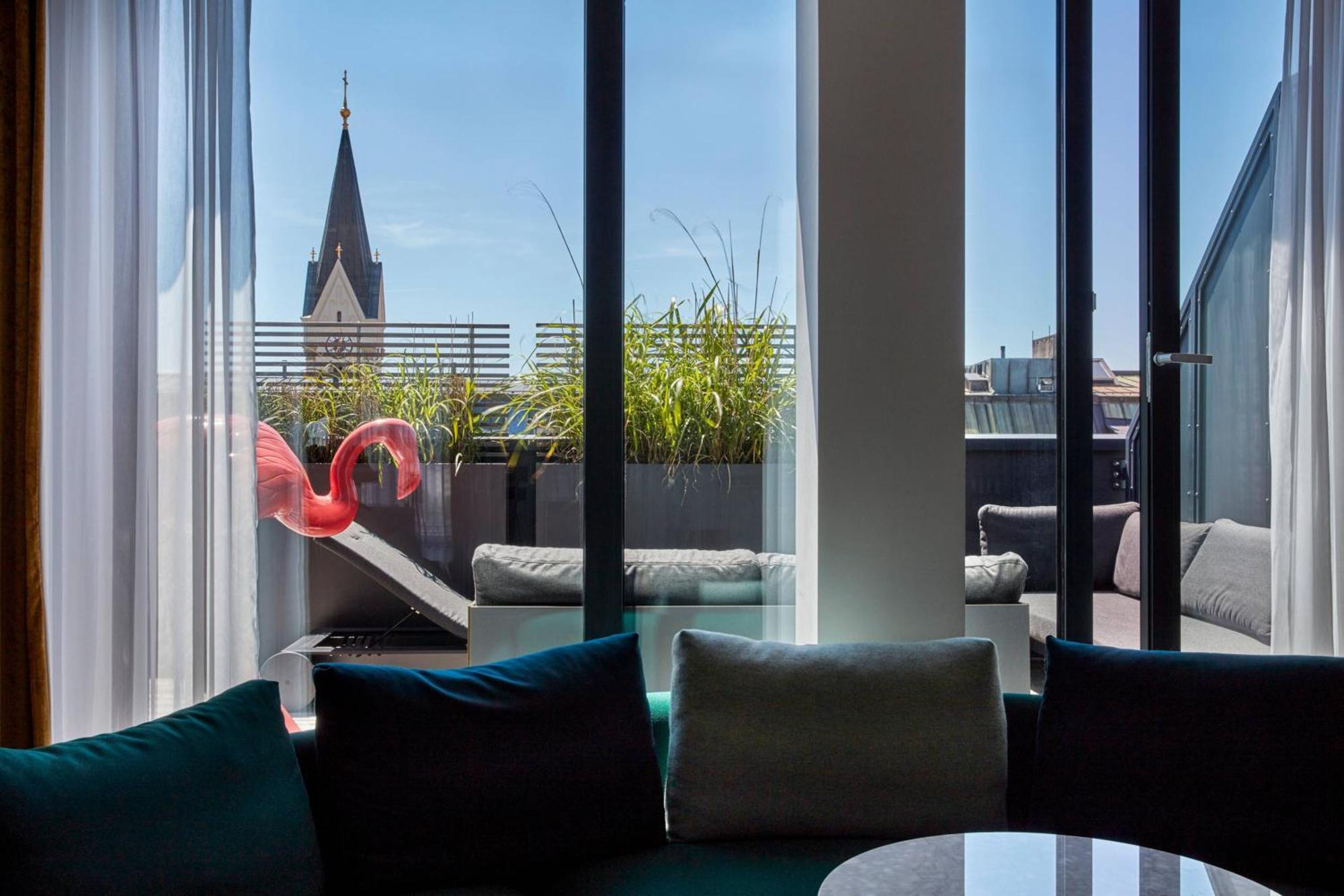 รูมเมอร์ส มิวนิค ออโตกราฟ คอลเลคชั่น Hotel มิวนิก ภายนอก รูปภาพ The View from the Penthouse