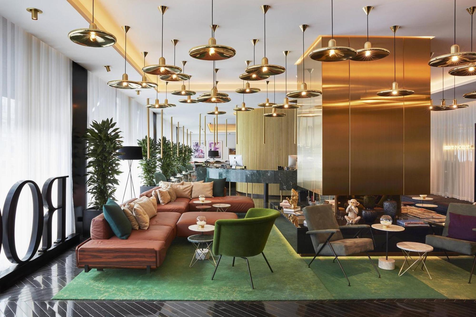 รูมเมอร์ส มิวนิค ออโตกราฟ คอลเลคชั่น Hotel มิวนิก ภายนอก รูปภาพ The lobby of the hotel
